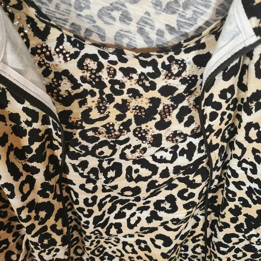 Onque Casuals leopard twin